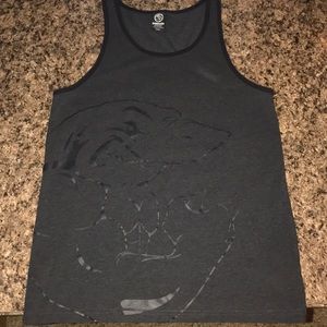 GYMSHARK Charcoal Grey Active Tank Top Small